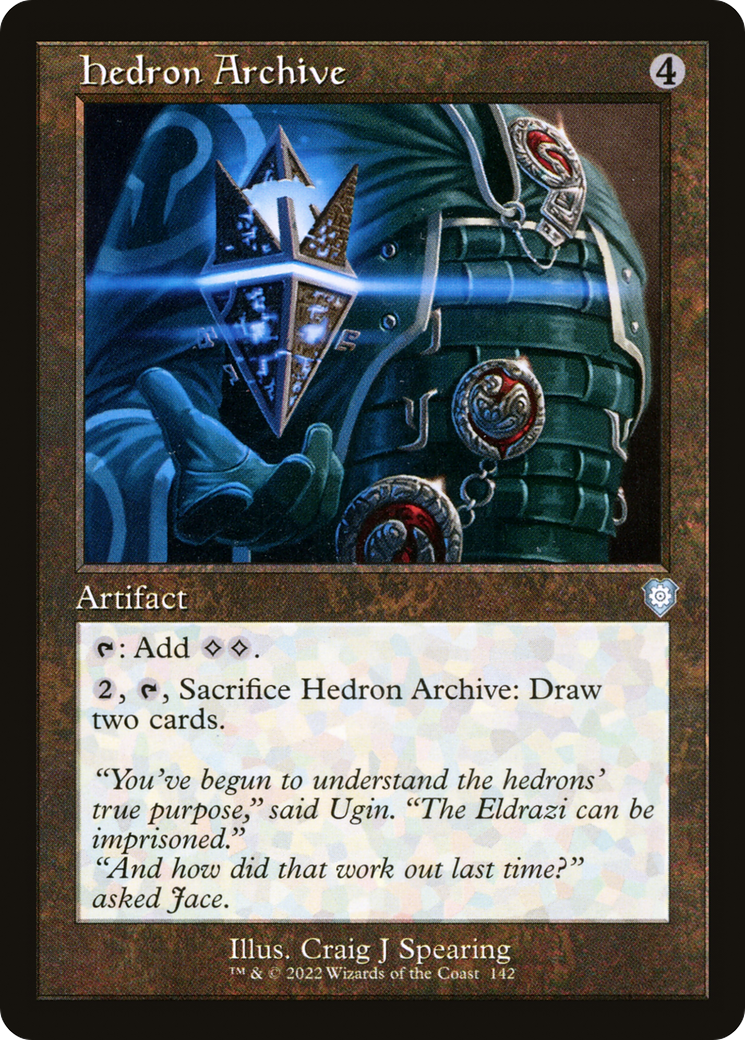 Hedron Archive (Retro Frame) (BRC-142)  - The Brothers' War Commander