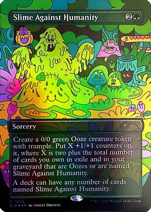 Slime Against Humanity (7083) (SLD-7083)  Foil - Secret Lair Drop Series