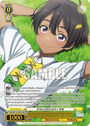 Basking in the Midsummer Sun, Lemon (PR) (Foil) (MKI/W126-PE02S PR) - Makeine: Too Many Losing Heroines!