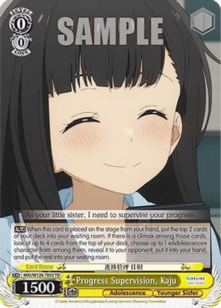 Progress Supervision, Kaju (MKI/W126-TE03 TD) - Makeine: Too Many Losing Heroines!