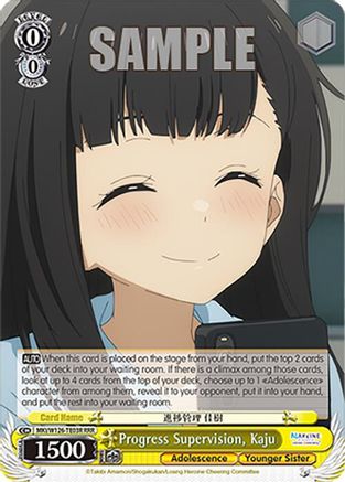 Progress Supervision, Kaju (RRR) (MKI/W126-TE03R RRR) - Makeine: Too Many Losing Heroines!