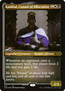 Kambal, Consul of Allocation (Foil Etched) (2X2-513)  Foil - Double Masters 2022