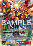ShineGreymon (Alternate Art) (AD1-016) - Advanced Booster Digimon Generation Foil