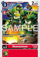 Shamanmon - BT18-009 (Foil Reprint) (BT18-009) - Advanced Booster Digimon Generation Foil