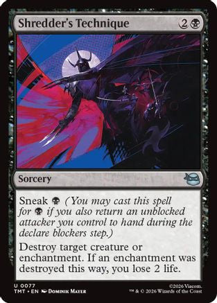 Shredder's Technique (TMT-077)  Foil - Teenage Mutant Ninja Turtles
