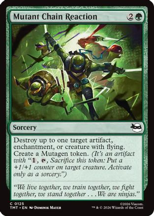 Mutant Chain Reaction (TMT-125)  - Teenage Mutant Ninja Turtles