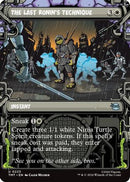 The Last Ronin's Technique (Showcase) (TMT-223) - Teenage Mutant Ninja Turtles Foil