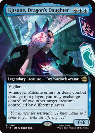 Kitsune, Dragon's Daughter (Extended Art) (TMT-262)  - Teenage Mutant Ninja Turtles