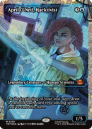 April O'Neil, Hacktivist (0292) (Showcase) (Fracture Foil) (TMT-292)  Foil - Teenage Mutant Ninja Turtles