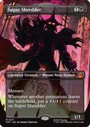 Super Shredder (Borderless) (TMT-217)  Foil - Teenage Mutant Ninja Turtles
