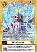 Omekamon (Gold Border) (BT20-083) - Advanced Booster Digimon Generation Foil