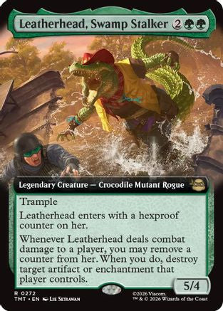 Leatherhead, Swamp Stalker (Extended Art) (TMT-272)  - Teenage Mutant Ninja Turtles