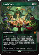 Food Chain (Borderless) (TMC-133)  Foil - Commander: Teenage Mutant Ninja Turtles