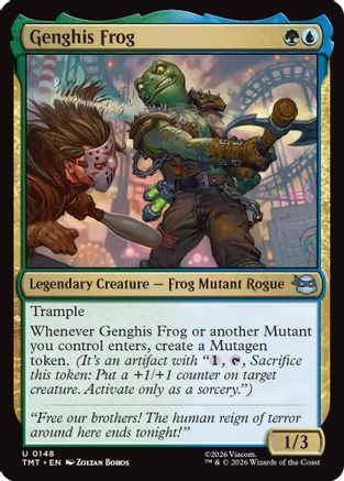 Genghis Frog (TMT-148)  Foil - Teenage Mutant Ninja Turtles