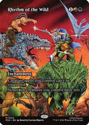 Rhythm of the Wild (Borderless) (PZA-012)  Foil - Teenage Mutant Ninja Turtles Eternal-Legal