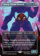 Krang, Utrom Warlord (Borderless) (TMT-221)  Foil - Teenage Mutant Ninja Turtles