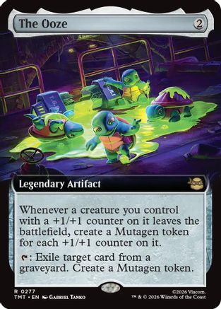 The Ooze (Extended Art) (TMT-277)  - Teenage Mutant Ninja Turtles
