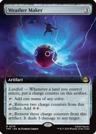 Weather Maker (Extended Art) (TMT-279)  - Teenage Mutant Ninja Turtles