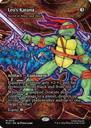Leo's Katana - Sword of Sinew and Steel (Borderless) (PZA-018)  - Teenage Mutant Ninja Turtles Eternal-Legal