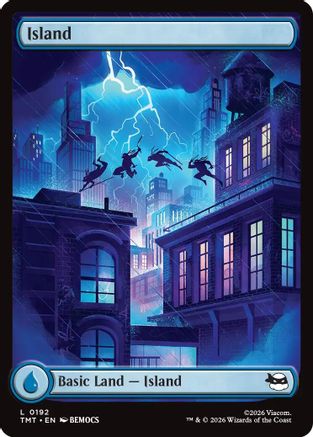 Island (0192) (TMT-192)  - Teenage Mutant Ninja Turtles