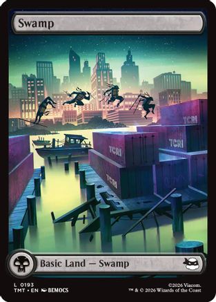 Swamp (0193) (TMT-193)  - Teenage Mutant Ninja Turtles