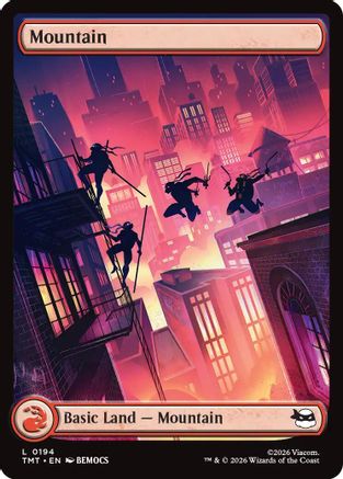 Mountain (0194) (TMT-194)  - Teenage Mutant Ninja Turtles