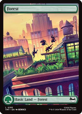 Forest (0195) (TMT-195)  Foil - Teenage Mutant Ninja Turtles