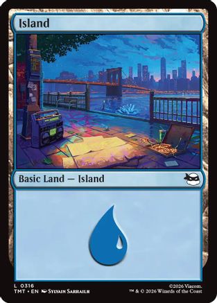Island (0316) (TMT-316)  - Teenage Mutant Ninja Turtles