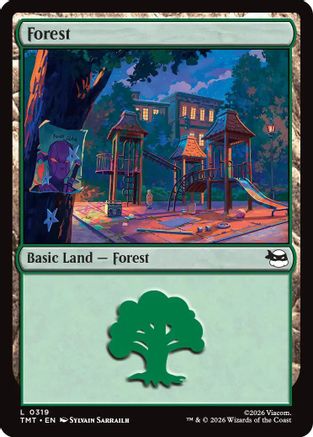 Forest (0319) (TMT-319)  Foil - Teenage Mutant Ninja Turtles