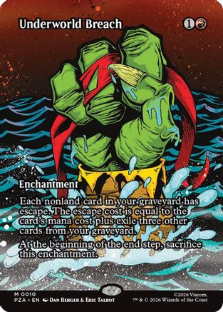 Underworld Breach (Borderless) (PZA-010)  Foil - Teenage Mutant Ninja Turtles Eternal-Legal