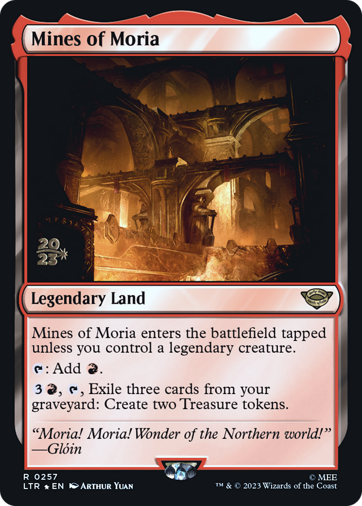 Mines of Moria (PRE-257)  Foil - Tales of Middle-earth Promos