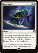 Continue? (TMC-007)  - Commander: Teenage Mutant Ninja Turtles