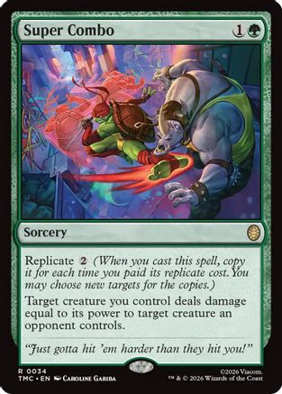 Super Combo (TMC-034)  - Commander: Teenage Mutant Ninja Turtles