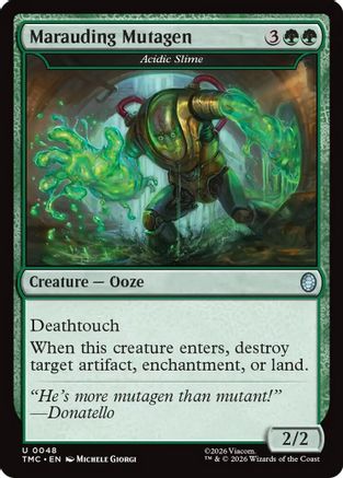 Marauding Mutagen - Acidic Slime (TMC-048) - Commander: Teenage Mutant Ninja Turtles