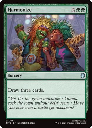 Harmonize (TMC-051)  - Commander: Teenage Mutant Ninja Turtles