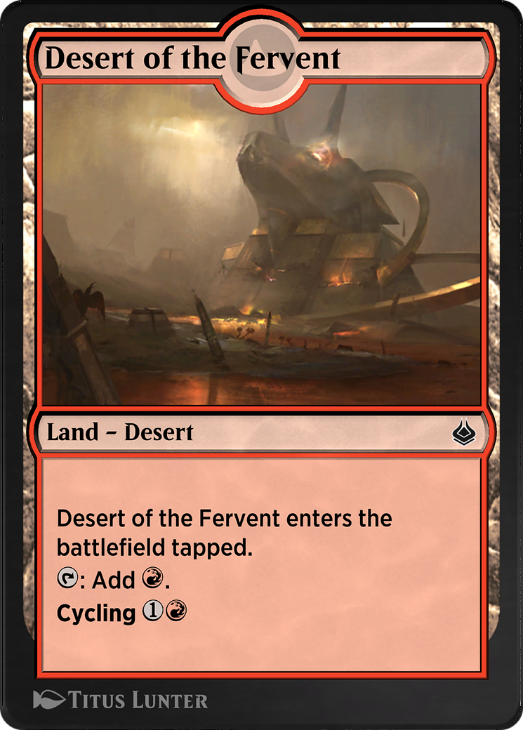 Desert of the Fervent (AKR-287)  - Amonkhet Remastered