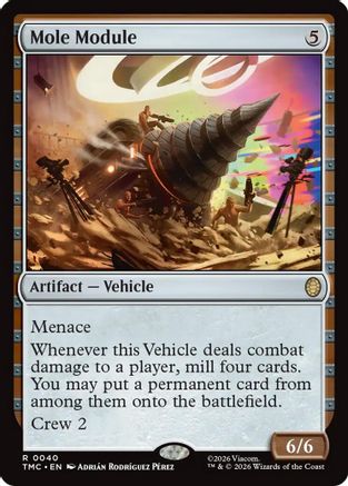Mole Module (TMC-040)  - Commander: Teenage Mutant Ninja Turtles