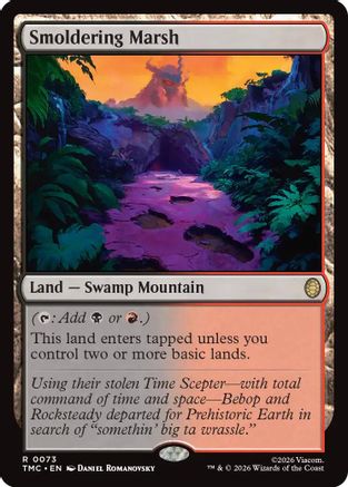 Smoldering Marsh (TMC-073)  - Commander: Teenage Mutant Ninja Turtles