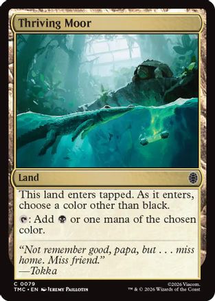 Thriving Moor (TMC-079) - Commander: Teenage Mutant Ninja Turtles Foil