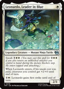 Leonardo, Leader in Blue (TMT-016) - Teenage Mutant Ninja Turtles Foil