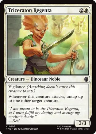 Triceraton Regenta (TMC-105)  - Commander: Teenage Mutant Ninja Turtles