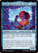 April, Reporter of the Weird (TMT-030)  Foil - Teenage Mutant Ninja Turtles