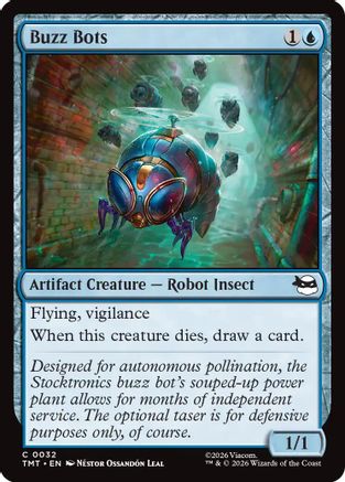 Buzz Bots (TMT-032)  Foil - Teenage Mutant Ninja Turtles