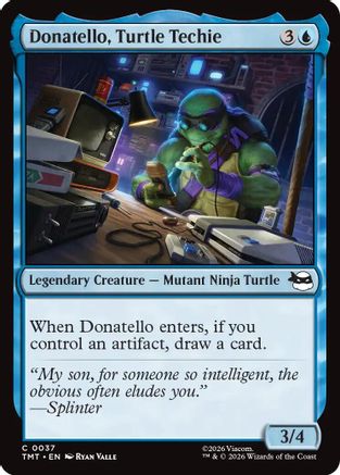 Donatello, Turtle Techie (TMT-037) - Teenage Mutant Ninja Turtles Foil