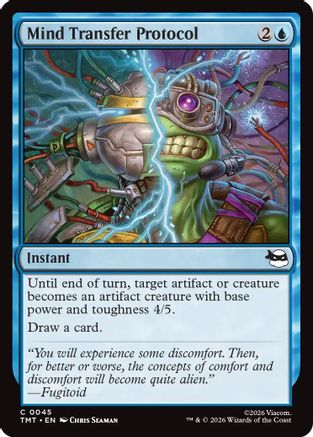 Mind Transfer Protocol (TMT-045) - Teenage Mutant Ninja Turtles Foil