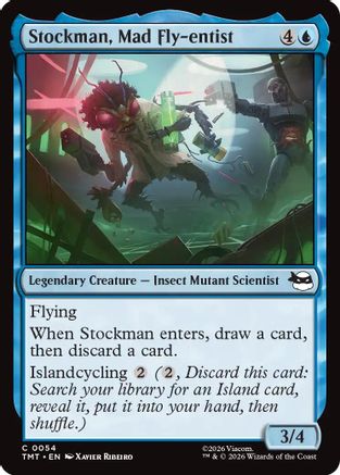 Stockman, Mad Fly-entist (TMT-054)  - Teenage Mutant Ninja Turtles