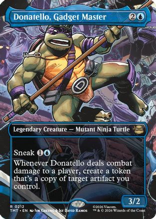 Donatello, Gadget Master (Borderless) (TMT-212)  - Teenage Mutant Ninja Turtles