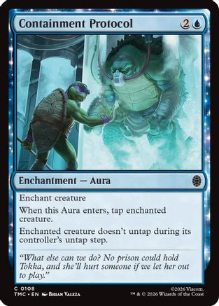 Containment Protocol (TMC-108)  - Commander: Teenage Mutant Ninja Turtles