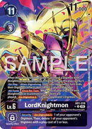 LordKnightmon (Alternate Art) (AD1-018) - Advanced Booster Digimon Generation Foil