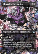 Shredder, Unrelenting (Borderless) (TMT-210) - Teenage Mutant Ninja Turtles Foil